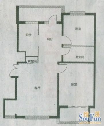 美丽洋房别墅户型图