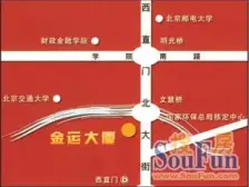 北京西直门金运大厦精装修整层办公房:高端装修+优越区位