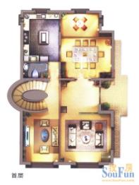 誉天下·盛寓6室2厅1厨5卫建面390.0㎡