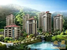 双拼别墅 1+2+1结构 精品匠做 居住休闲一体 私密性强