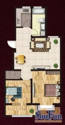 海伦国际户型图