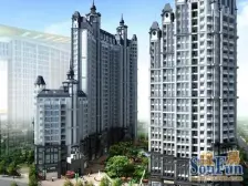 壹种封闭电梯,精装两室,停车方便,山景+海景房