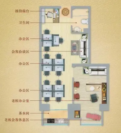 君临天下户型图