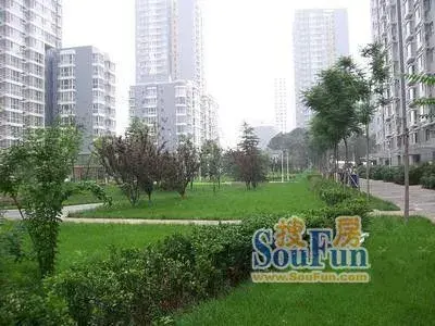 万达广场石景山实景图