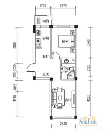亿盛风情西海岸户型图