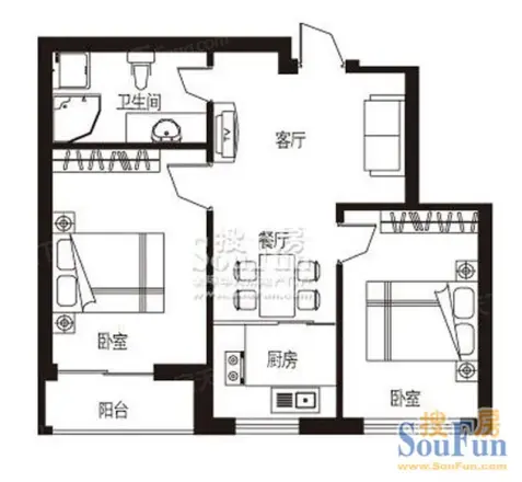 长兴铭岛仕家户型图