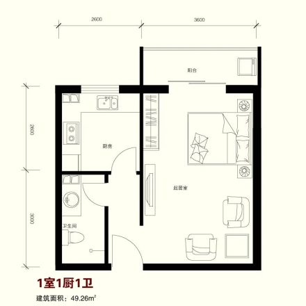 卓达星辰花园户型图