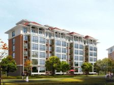 南北通透 顶加阁 双阳卧室 落地窗