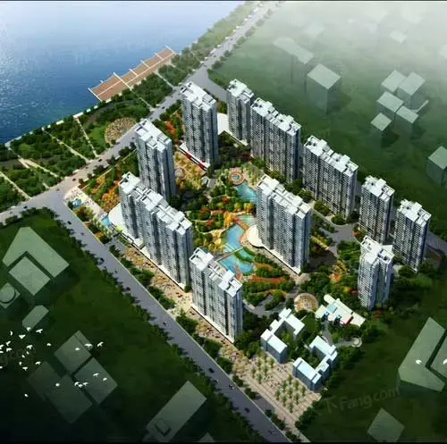田润帝景湾效果图鸟瞰图