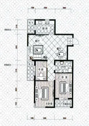 宗骏美馨庄园户型图
