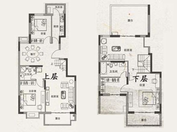 绿树林枫户型图