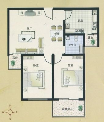 万和峰景户型图