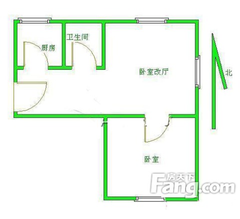 洪茂沟小区户型图