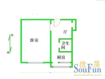 军博电信宿舍户型图