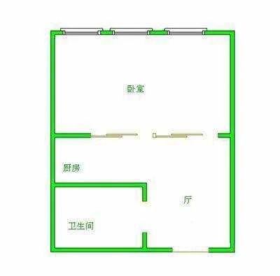 西八间北里户型图