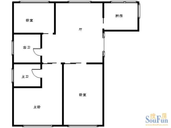 世纪城观山园户型图