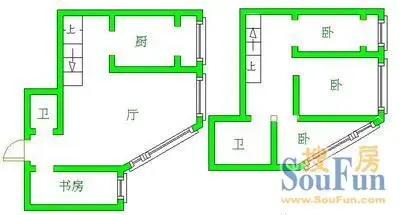名人公寓户型图