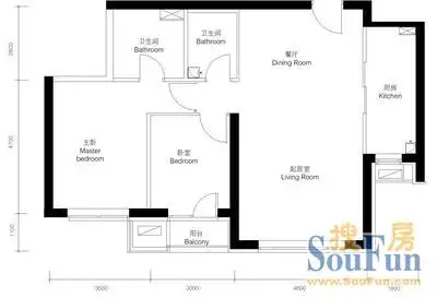 凤凰城四期户型图