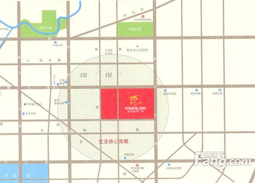 宝龙城市广场交通图交通图
