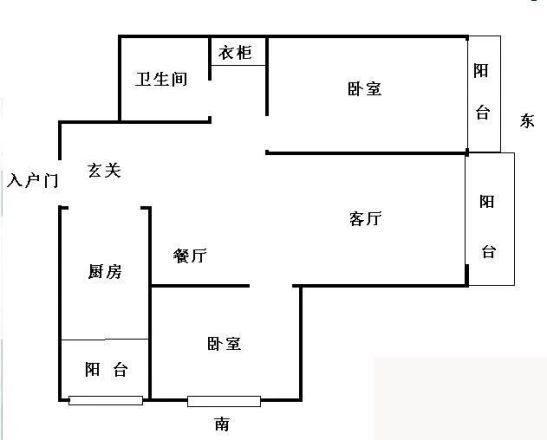 曙光花园颐天园户型图