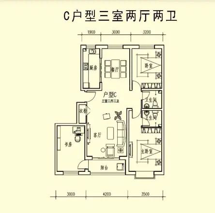 闻璟户型图