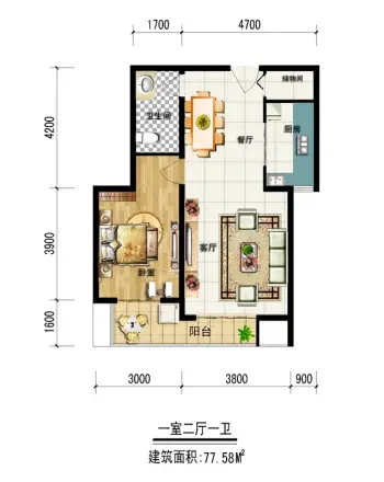 御景阁户型图