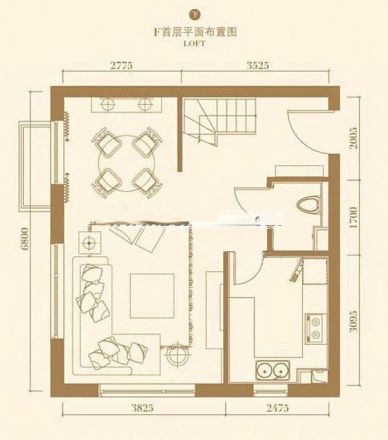 林肯公寓户型图