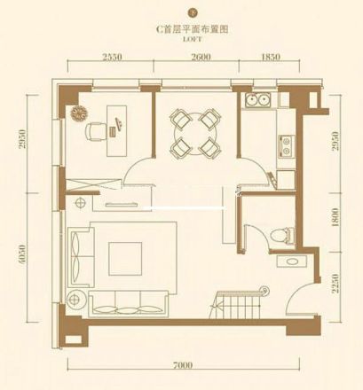 林肯公寓户型图