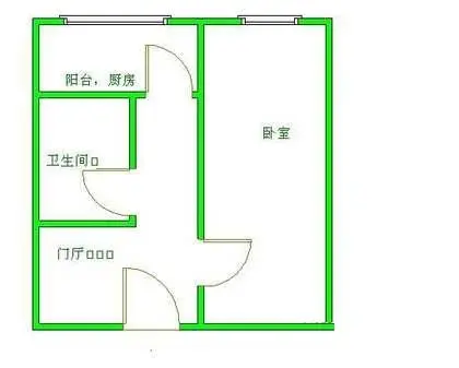 北油小区户型图