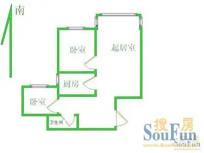 右安门内大街乙8号户型图
