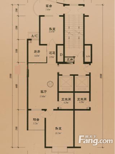 千禧苑110平米精装修房源均价12000元㎡