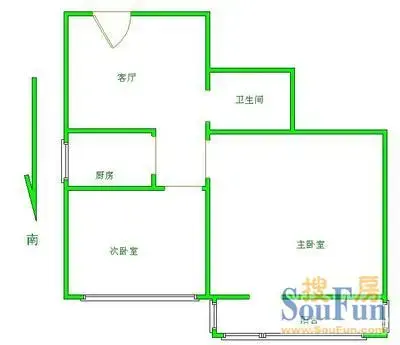 复兴路26号院户型图