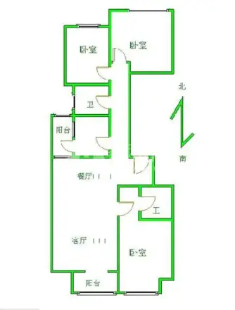 上营北区户型图