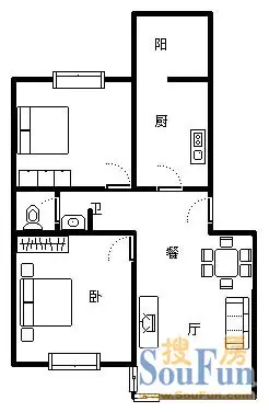 上营北区户型图