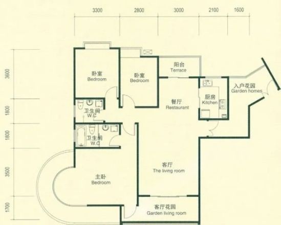 金地·天一城户型图