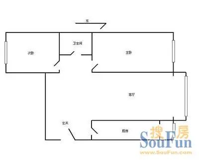 东板桥胡同户型图