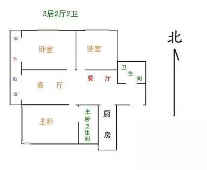 东安街头条3号院户型图