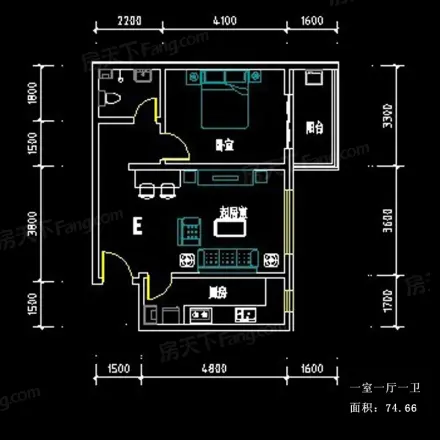 翡翠里户型图
