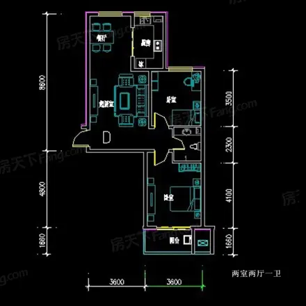 翡翠里户型图