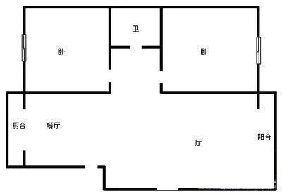 二七厂扶轮胡同户型图