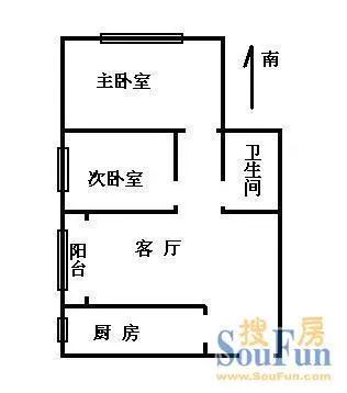 东大街42号院户型图