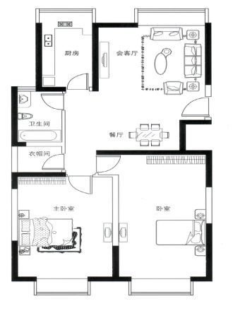 东方国际中心户型图