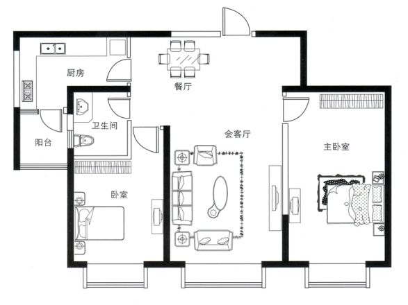东方国际中心户型图