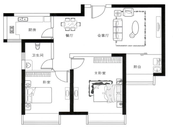 东方国际中心户型图