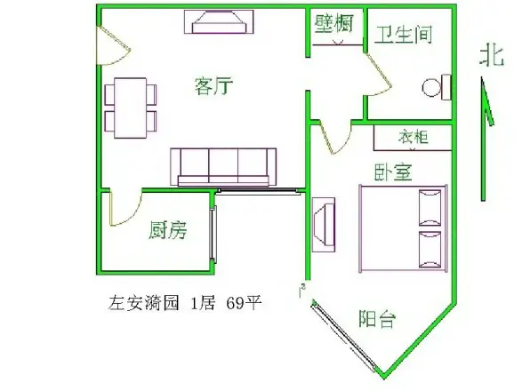 左安漪园户型图