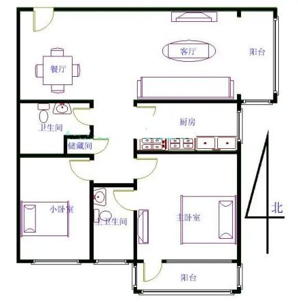 龙珠公寓户型图