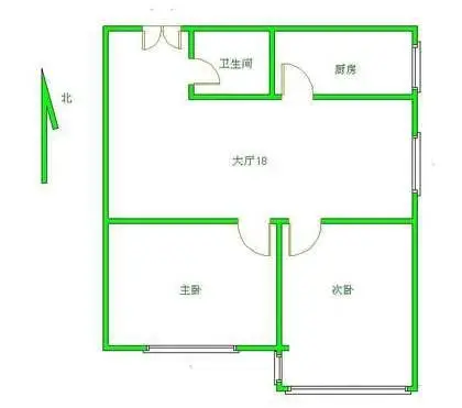 垡头东里户型图