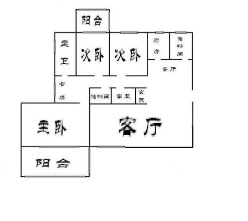 西山美墅馆公寓户型图