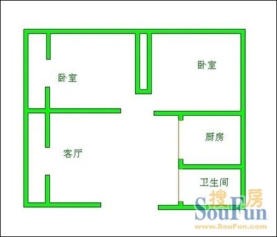 远洋大厦户型图