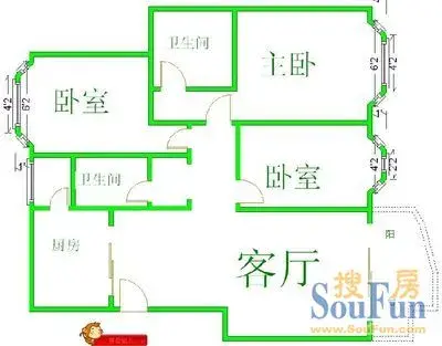 樱歌山莊户型图